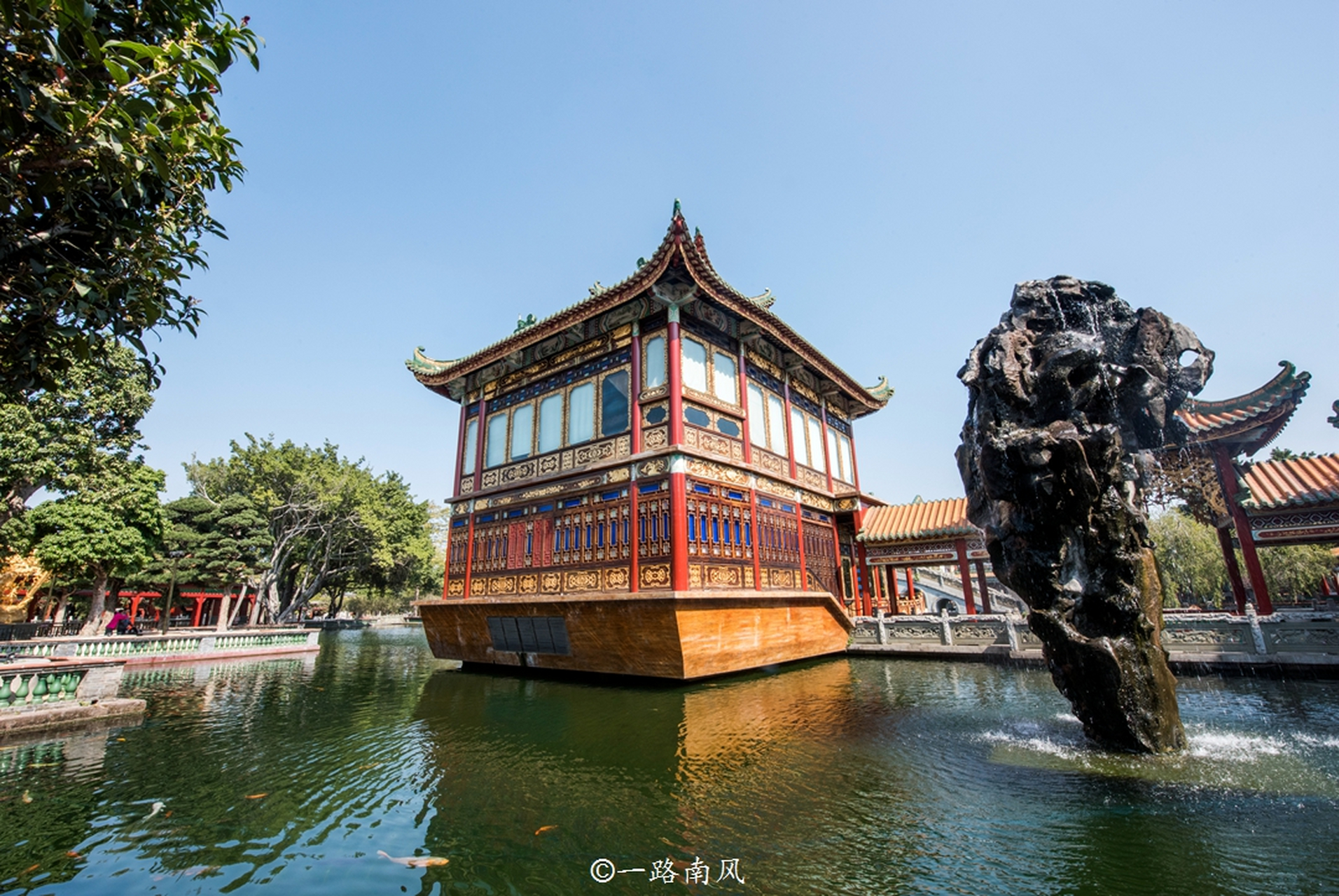 令人终生难忘的景点#  宝墨园,这座坐落在广州番禺区沙湾镇的古典