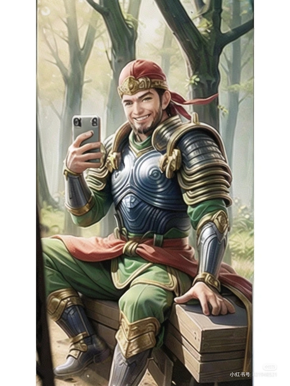 界徐盛穿越到现代的照片!  震惊!