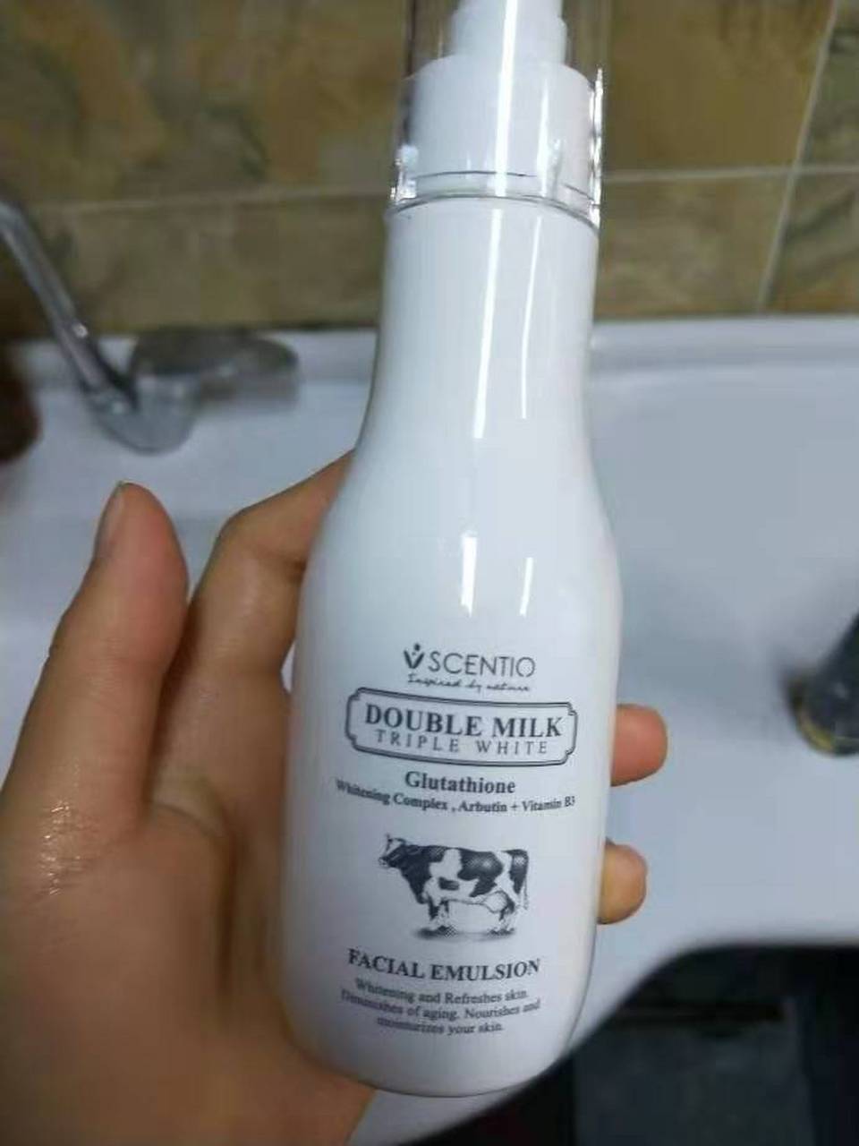 泰国beauty buffet q10双倍牛奶滋润面部乳液 |||哈喽,小仙女们,上午