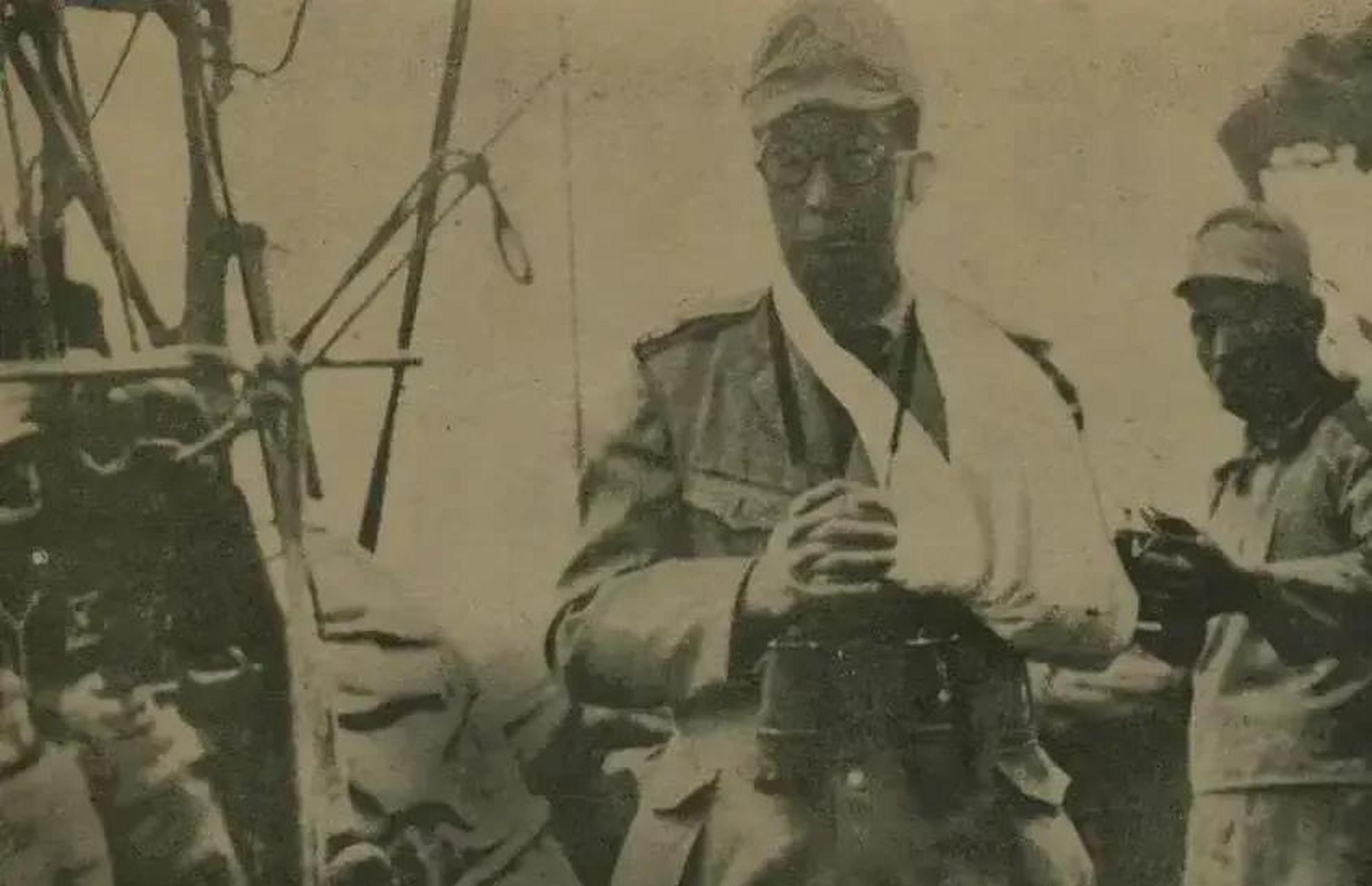 1937年的淞沪会战中,受伤挂彩的日本皇族伏见宫博恭王,同时他还是日本