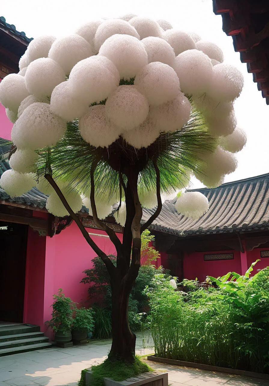 流苏树又称四月雪,每年四月开花,国家二级保护树种,闲看花,花开花落