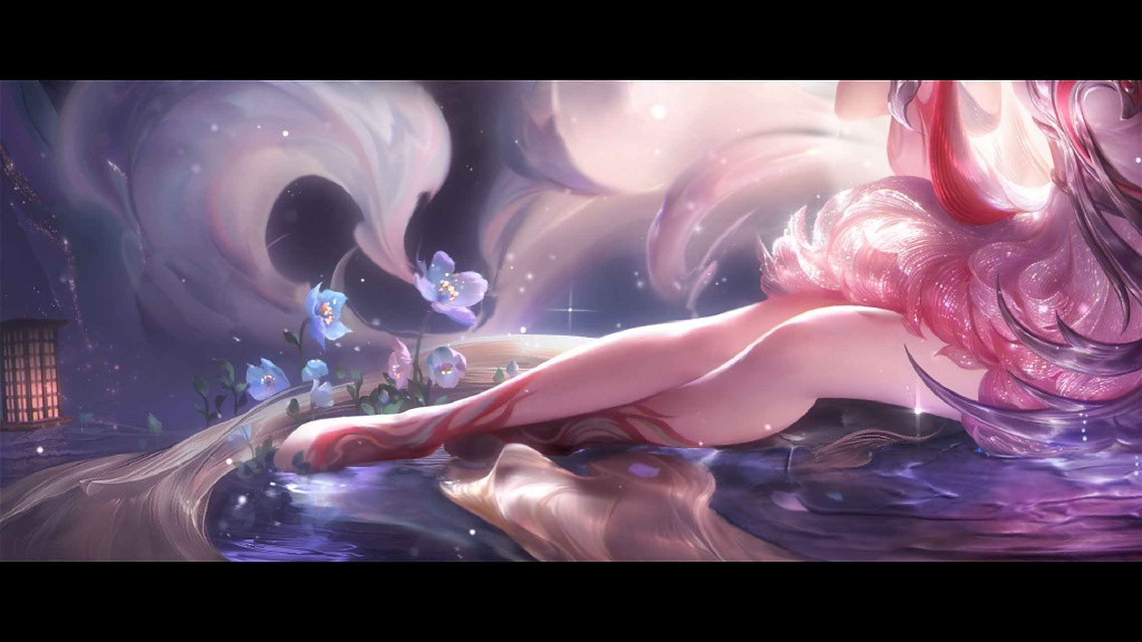 王者荣耀妲己-九尾狐海报原画[爱你]