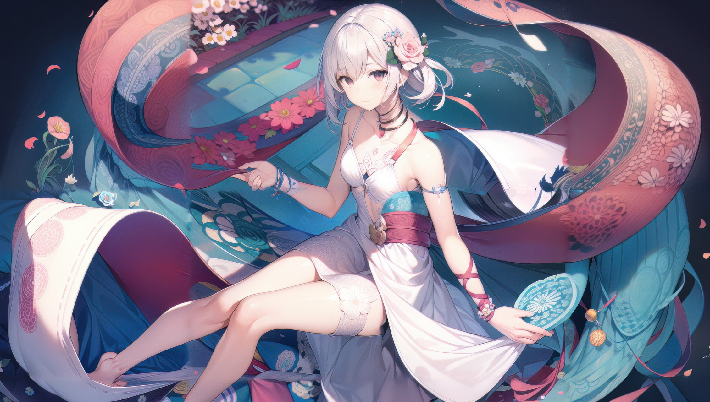 绝美原创二次元超清壁纸#ai美图社# #ai绘图社# #ai手机壁纸