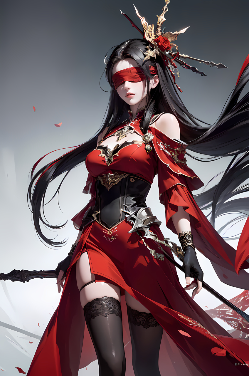 这个当手机壁纸刚刚好~ #ai绘画# #永劫无间# #宁红叶# #ai艺术季