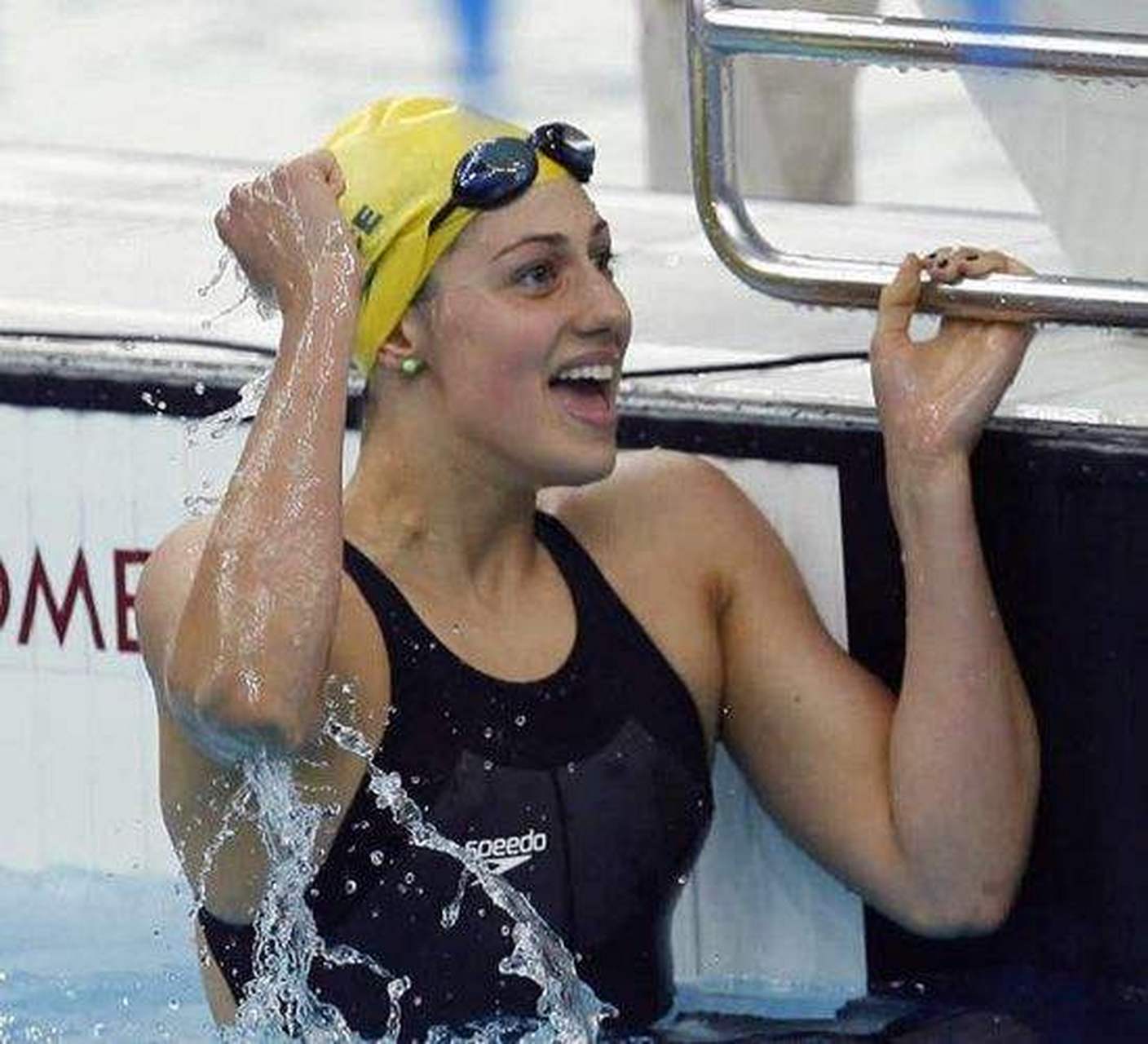 拥有姣好面容,魔鬼身材的斯蒂芬妮·赖斯,是澳大利亚著名游泳运动员