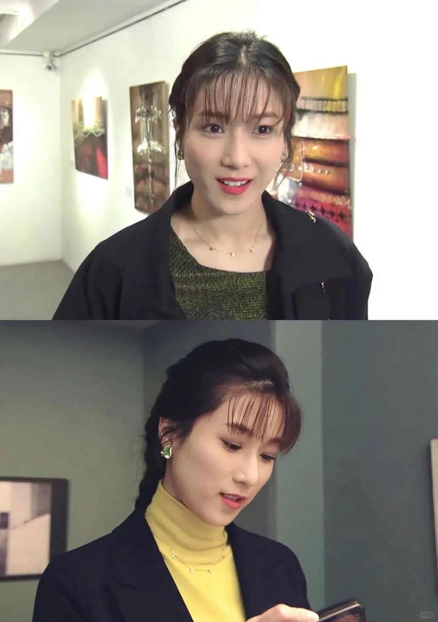 《巨轮》中的钟嘉欣,tvb颜值巅峰!