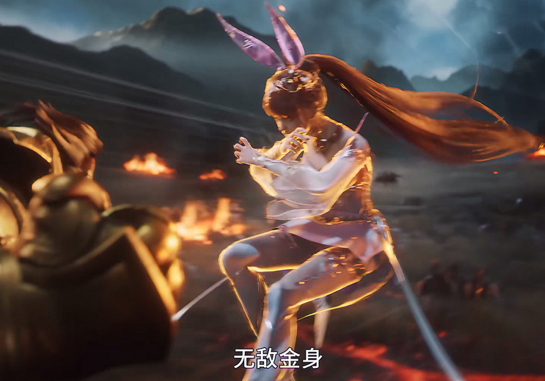 小舞第一次用出武魂真身,7个柔骨兔分身.但是不是削弱了?