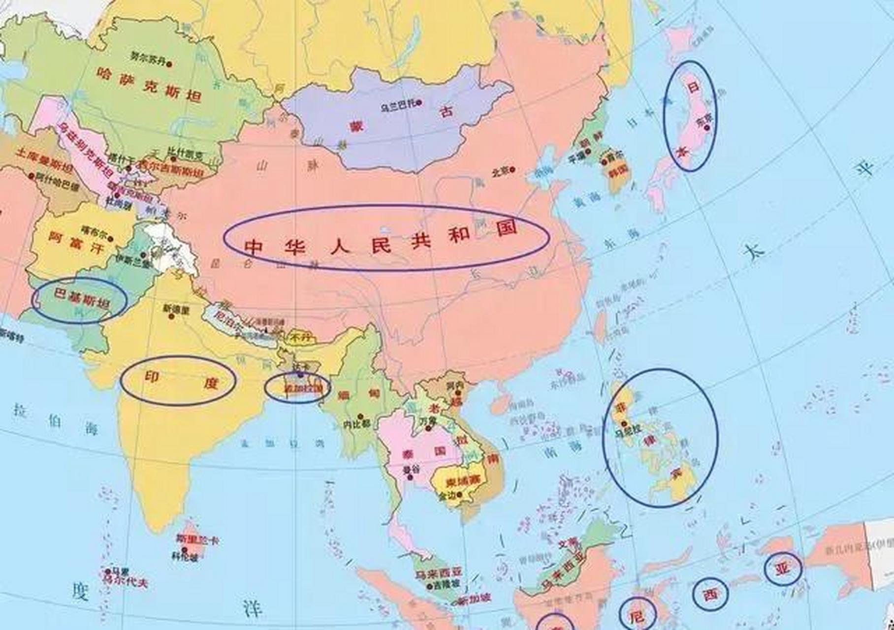 或许你想不到,中国的周边局势,已经十分恶劣了!