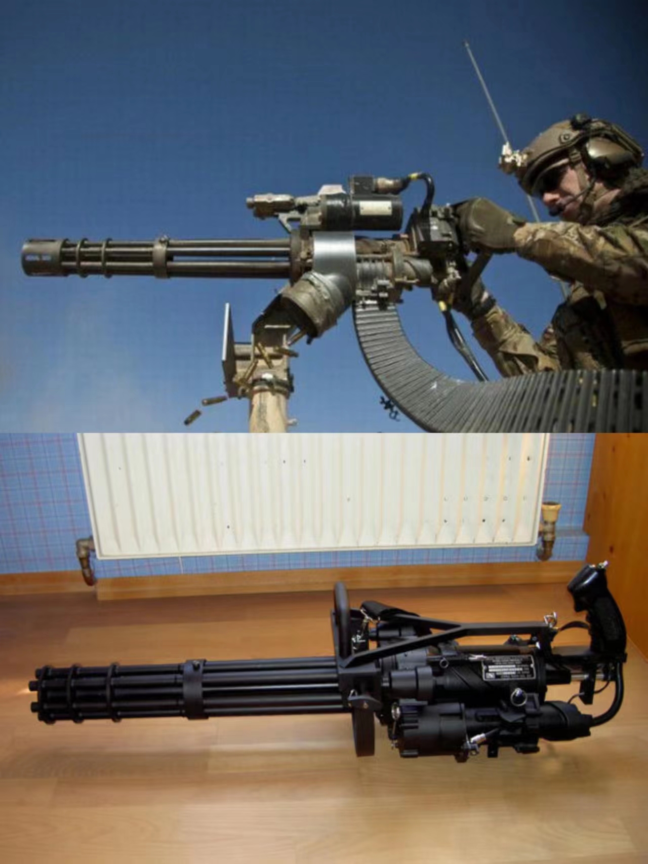 加特林机枪的设计核心是由6根口径为14