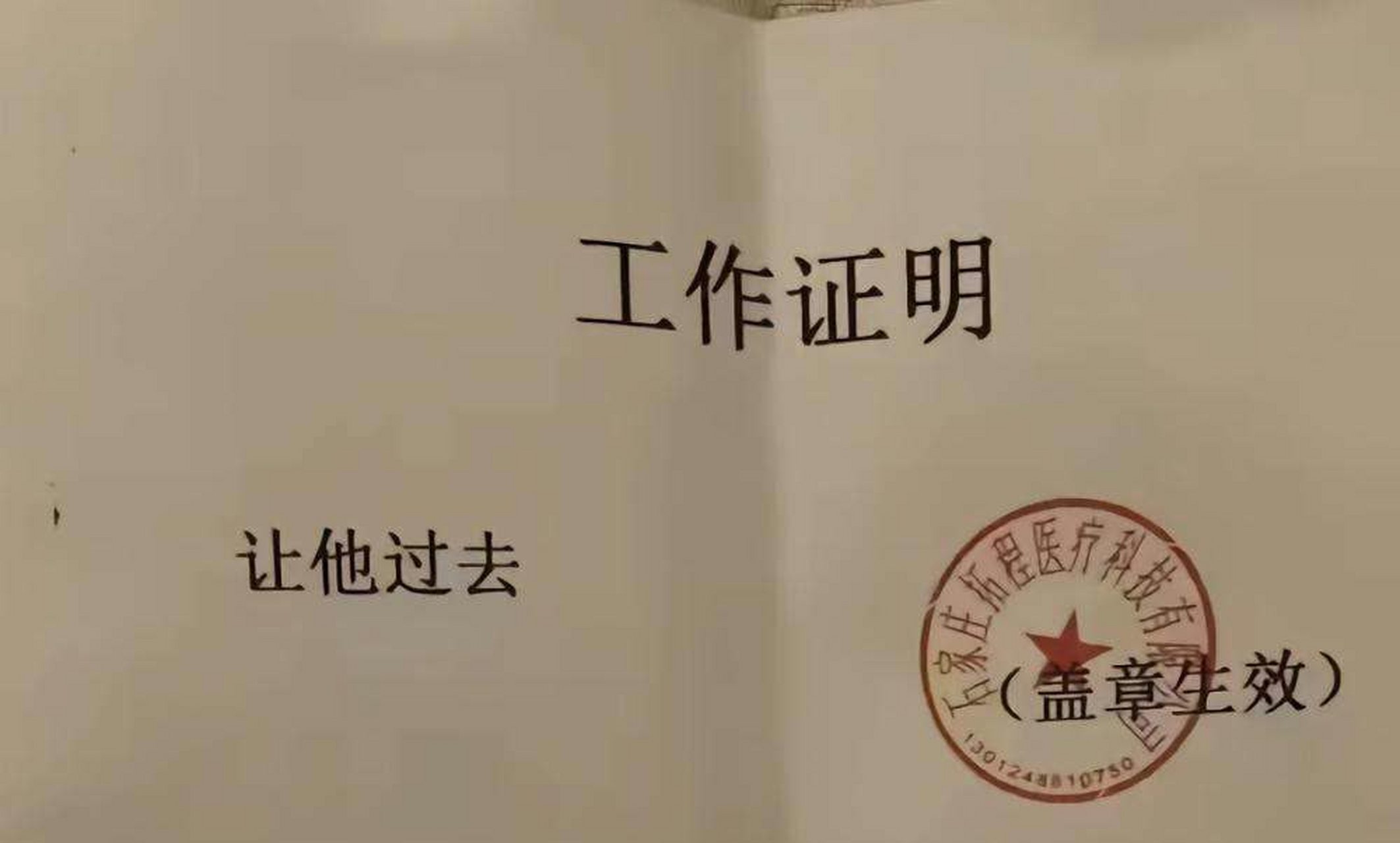 这是我见过的最好的工作证明[嘘]
