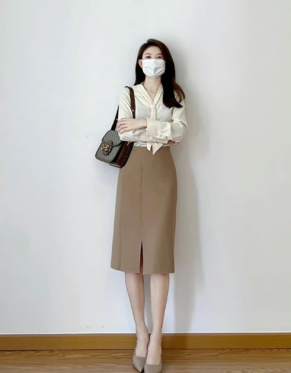 金秘书职场穿搭大气感[滑稽]