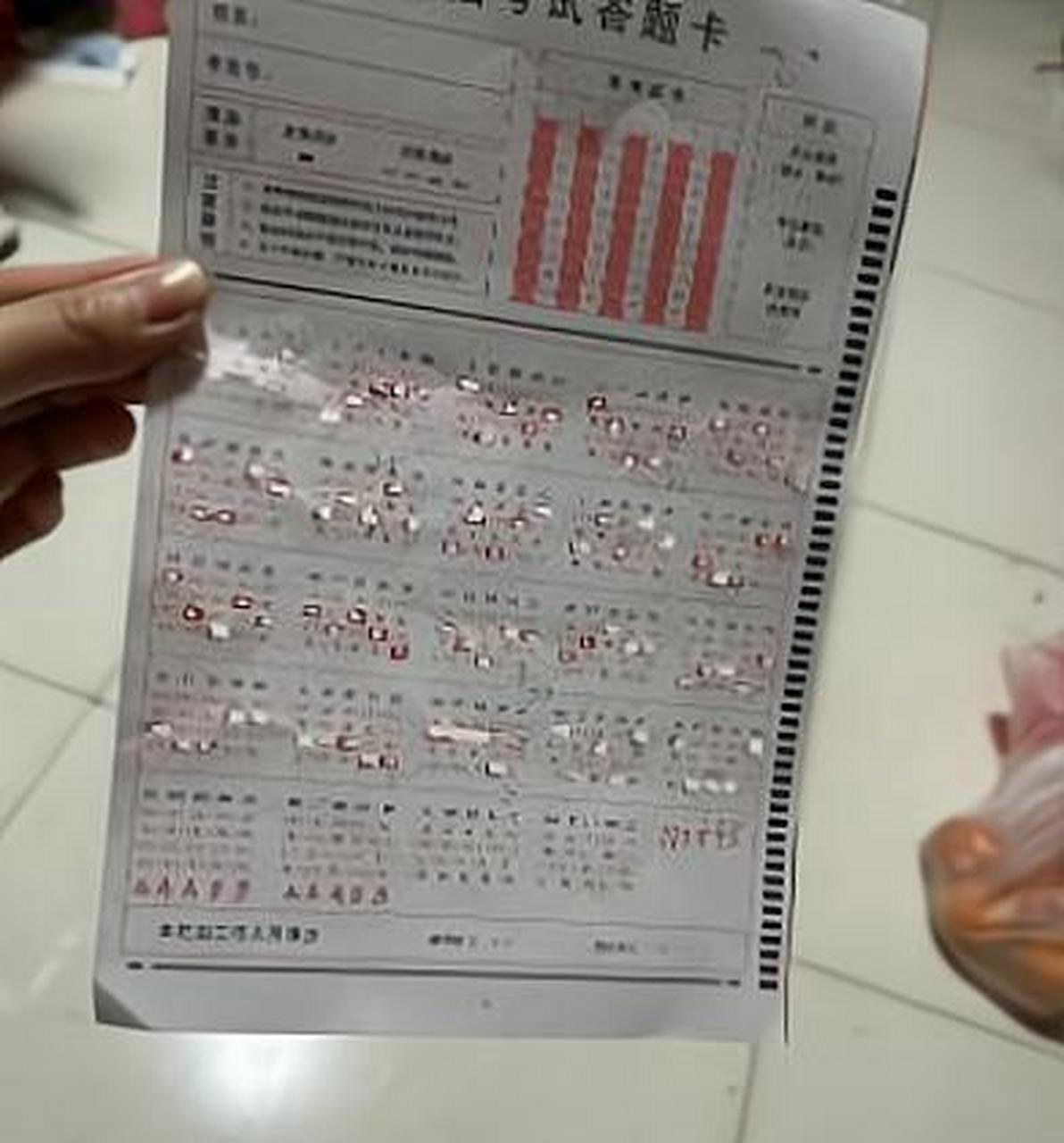 怪不得老师的批卷速度这么快 #趣图搞笑