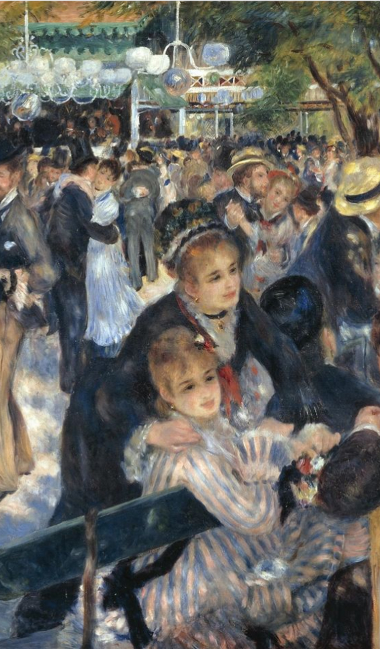 雷诺阿作品分享|《煎饼磨坊的舞会》 《煎饼磨坊的舞会》,是法国画家