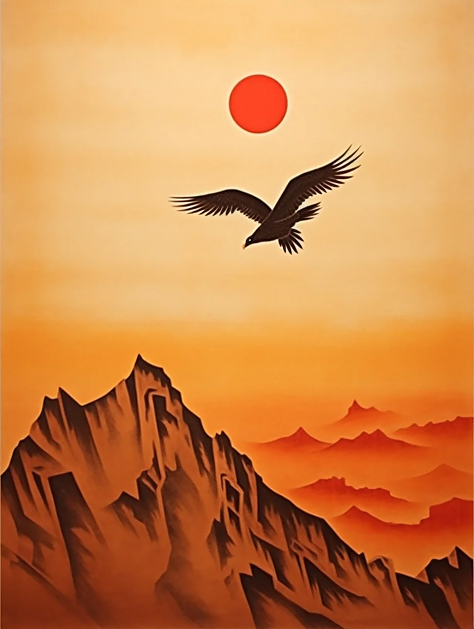 在古代,老鹰是神的化身,被奉为神鸟,天鸟,神鹰.