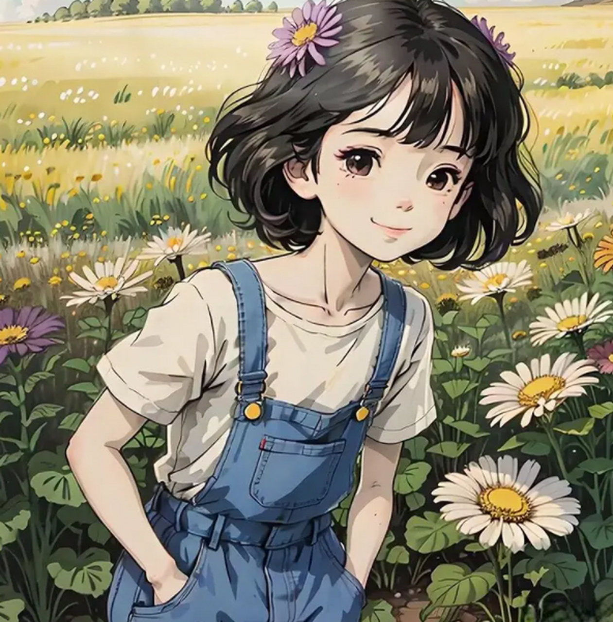 阳光治愈女生头像