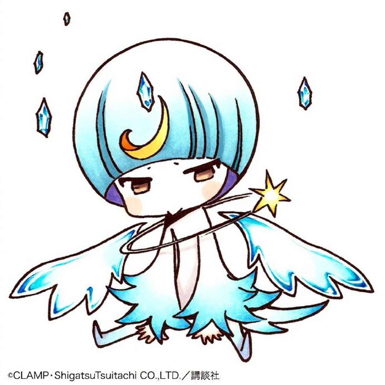 clamp x 羽生结弦 最新联动q版图公开,可爱!  #经典动漫