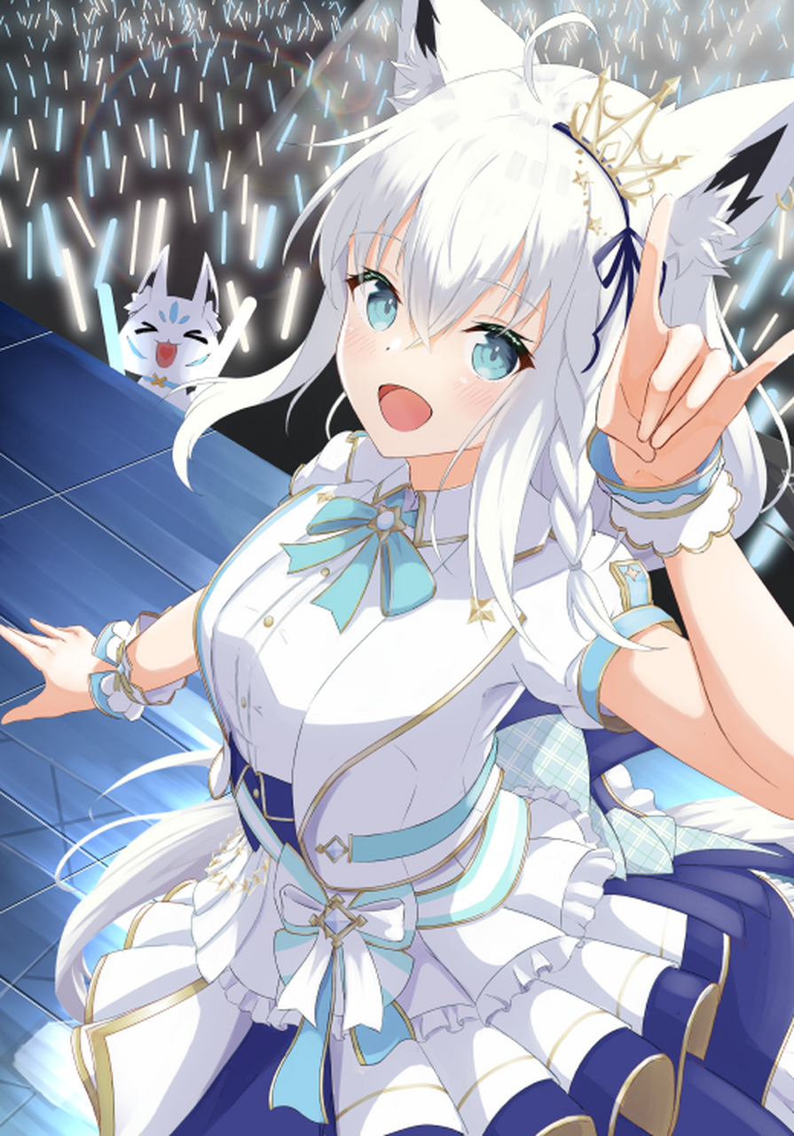 白上吹雪 画师:柊 モカ
