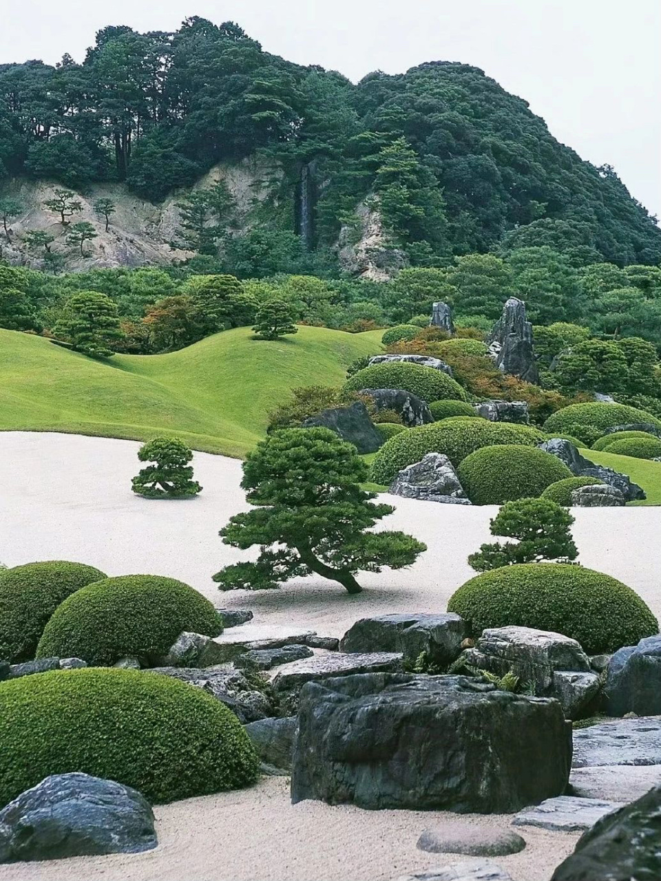 日本足立美术馆图片