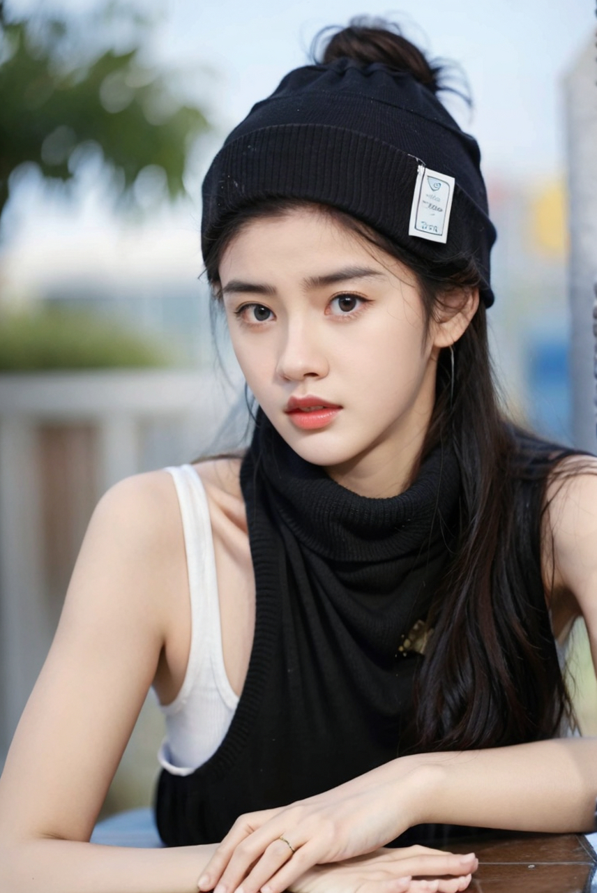 我的穿搭我做主,个性美女人像摄影写真艺术照,可爱女生高清图集.