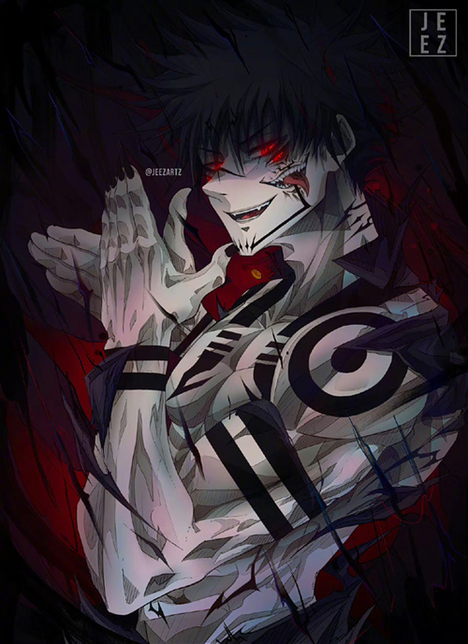 《咒术回战》宿傩化 全员疯批好带感啊