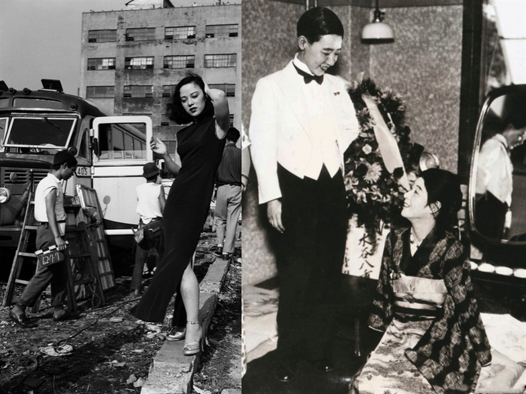 1952年,32岁的李香兰也是蛇蝎毒妇一枚,她与川岛芳子日常以"哥哥妹妹"