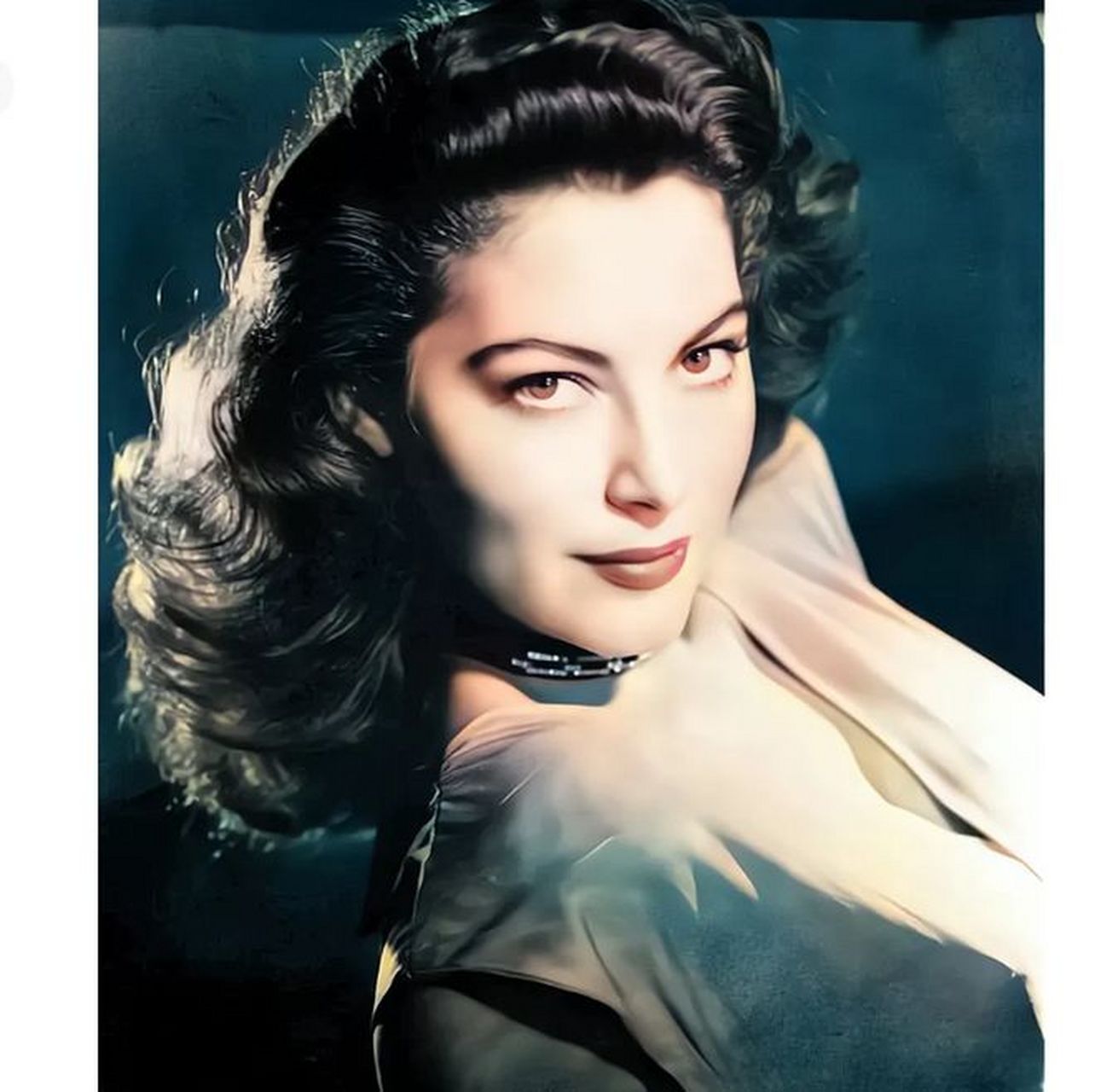 美国女星艾娃?加德纳,是20世纪40年代备受瞩目的女神.