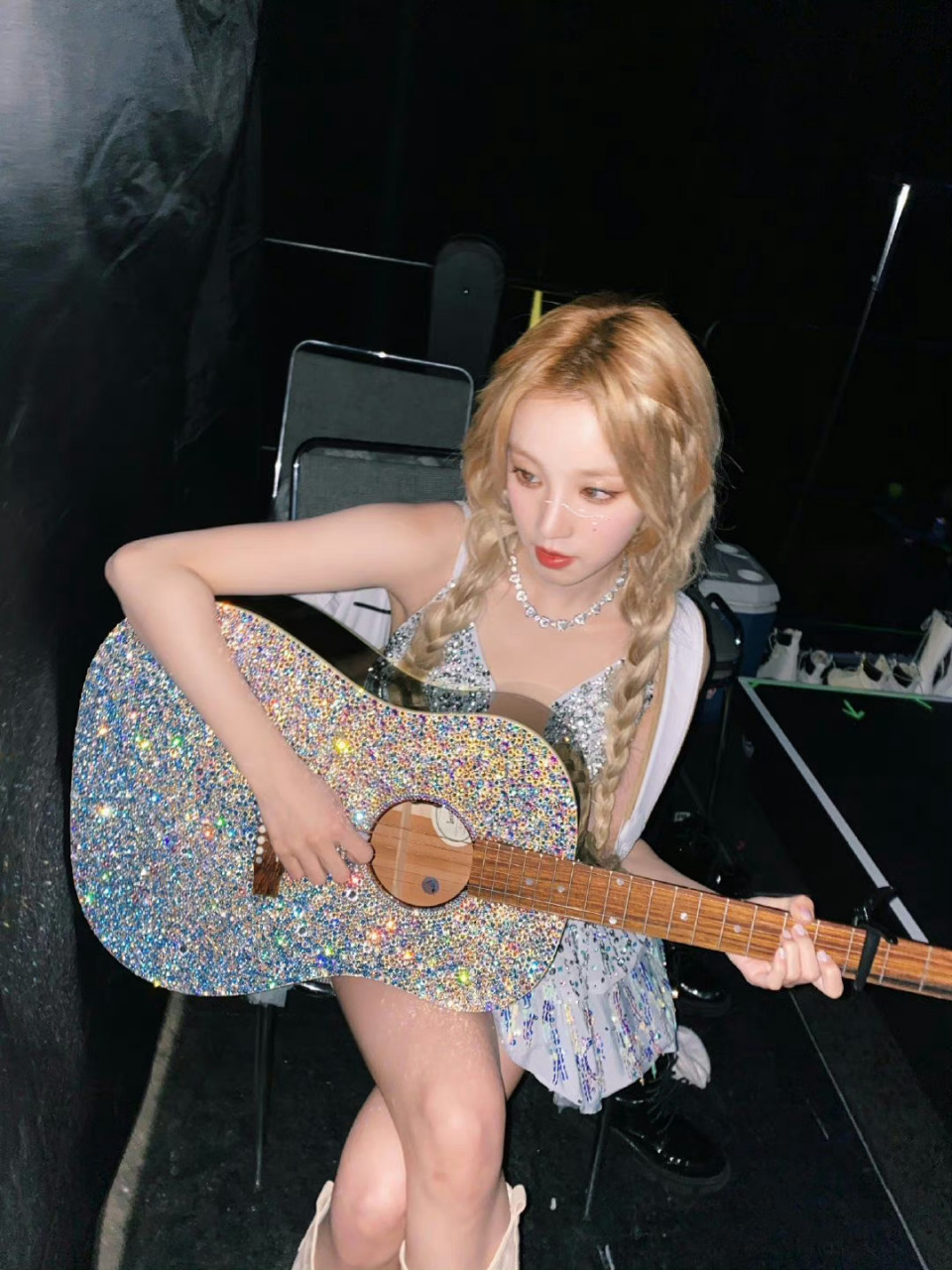 宋雨琦真的在舞台上发光# #宋雨琦# 这套妆造真的美到爆炸,非粉一会