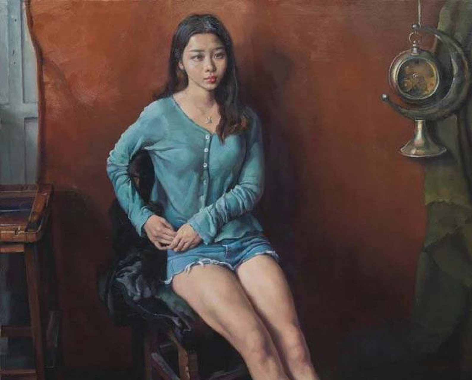 艺术女性——陈克平油画人物作品欣赏(图)