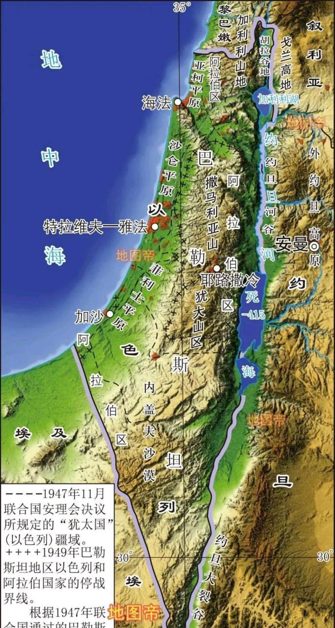 以色列修建数十公里长的厚重水泥隔离墙,每十几米就设立一座岗楼,围绕