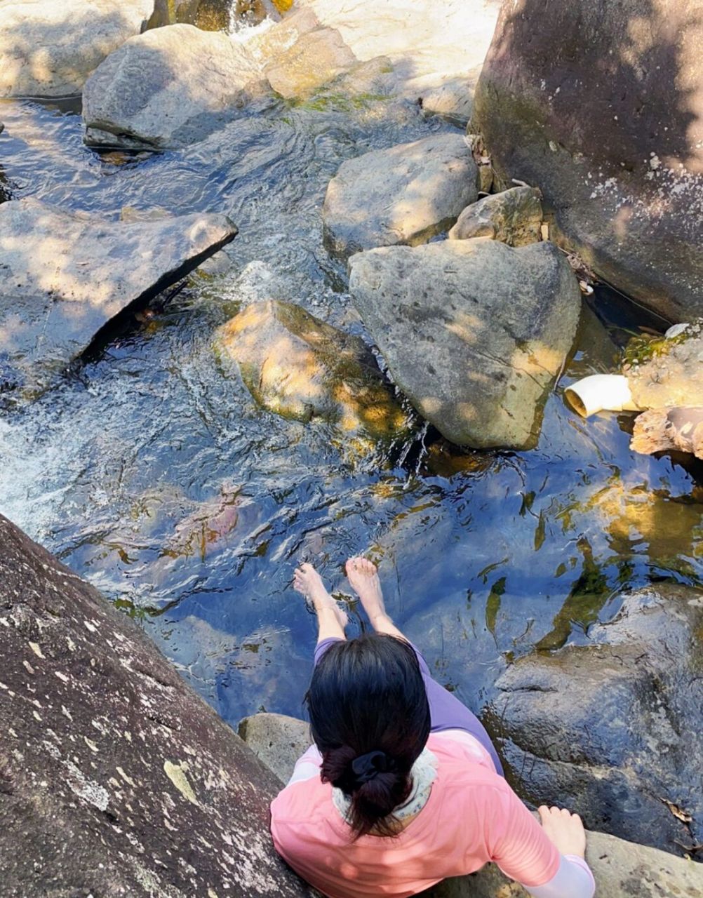 溯溪,深圳情人谷  在深圳的夏天,对于喜欢户外活动的人来说,这是一段