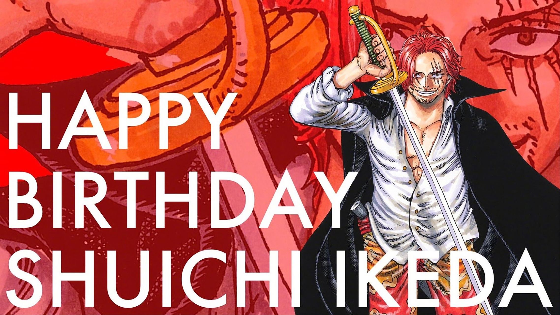 海贼王官推最新发布了声优·池田秀一生日贺图 #海贼王# #动漫# #二