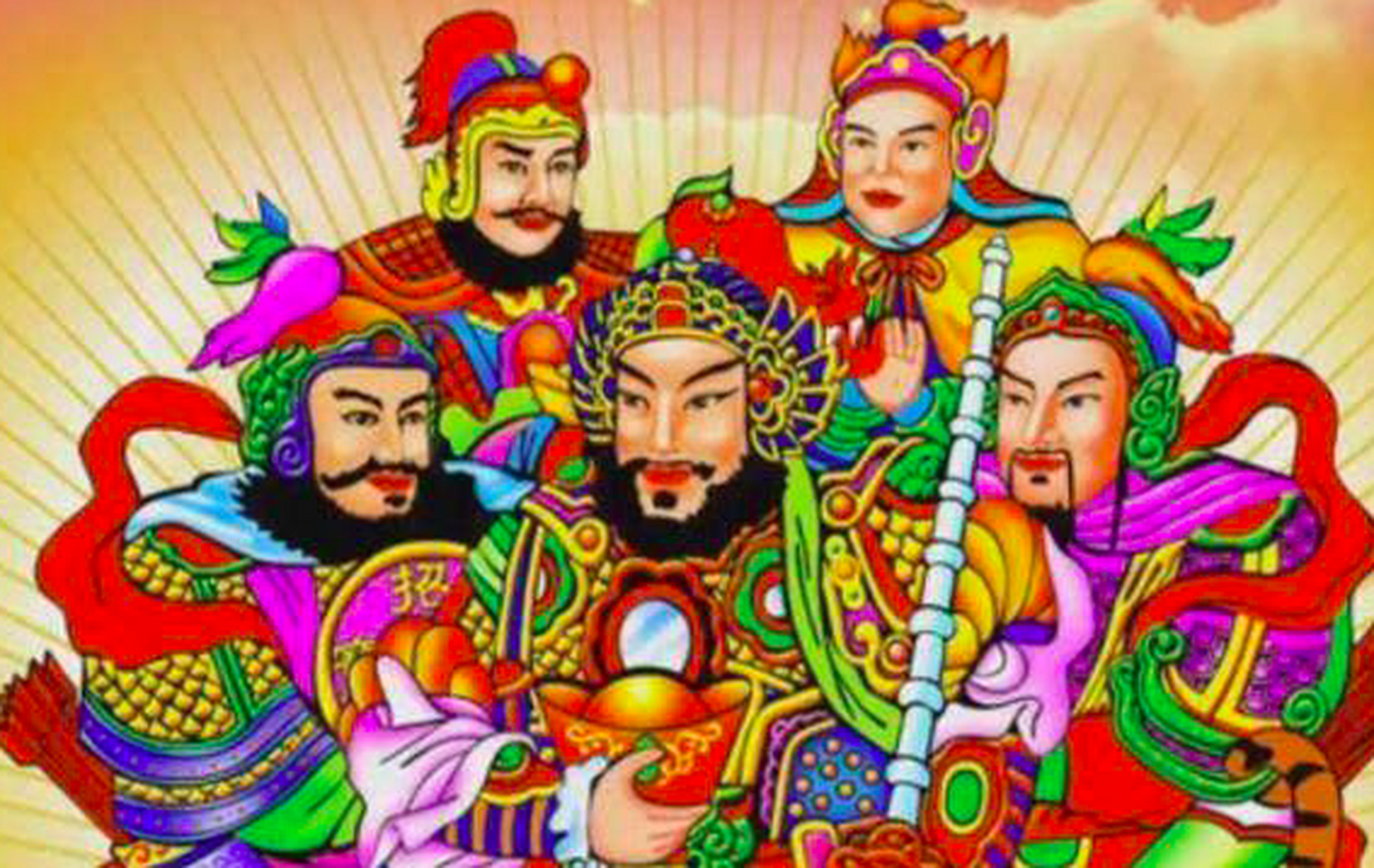 民间传说的司瘟疫之神,被称为"五瘟使者",分别是:春瘟张元伯,夏瘟刘元