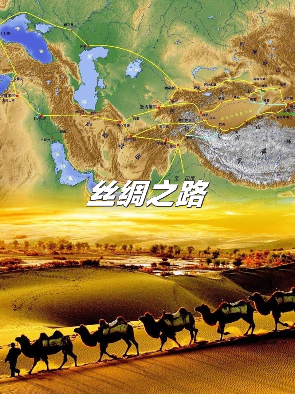 丝绸之路是从哪里开始的?其经济影响是重大的.