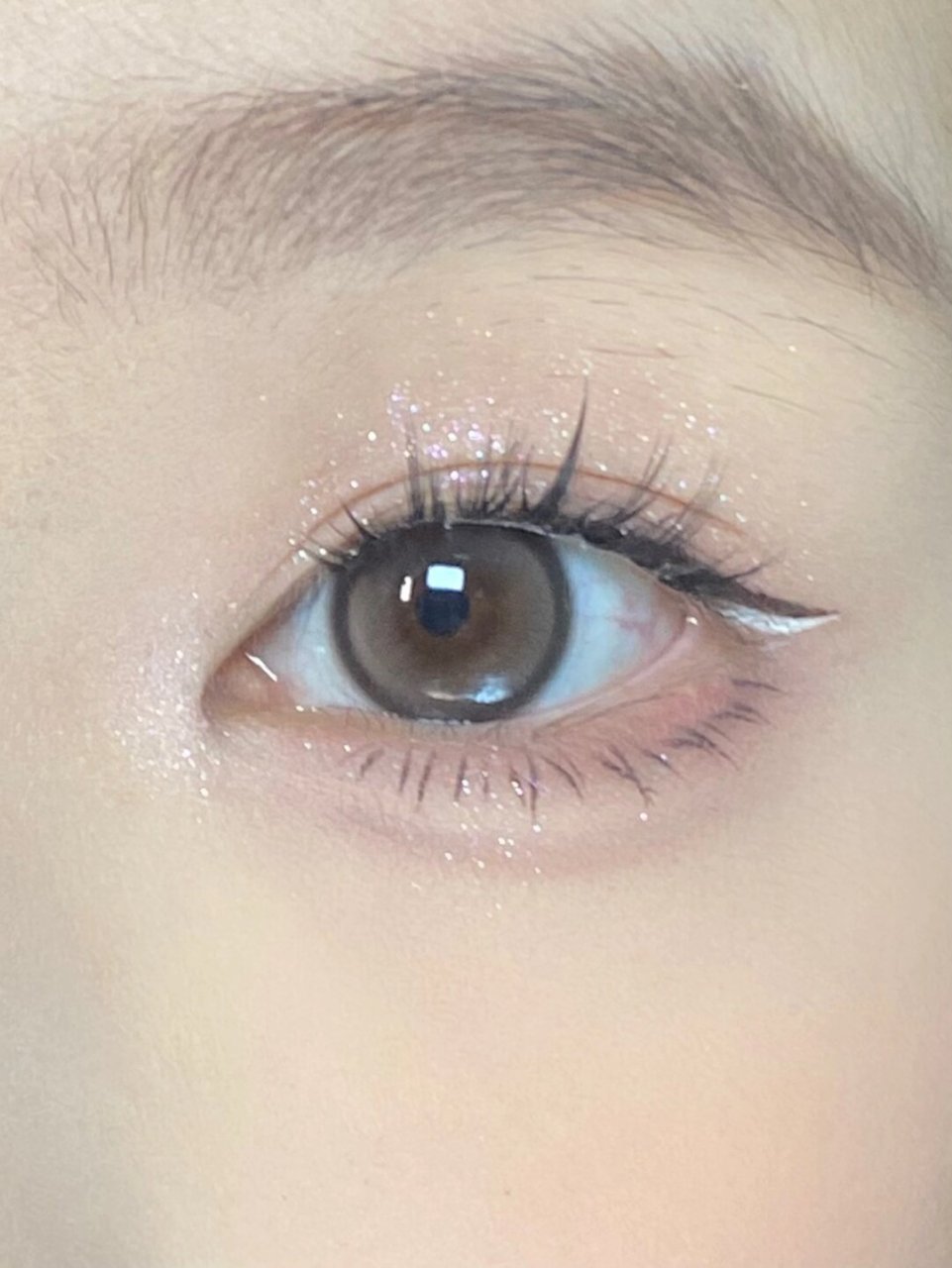 美得有点太超过了我说!  一丝丝白色的眼尾,是精髓所在.