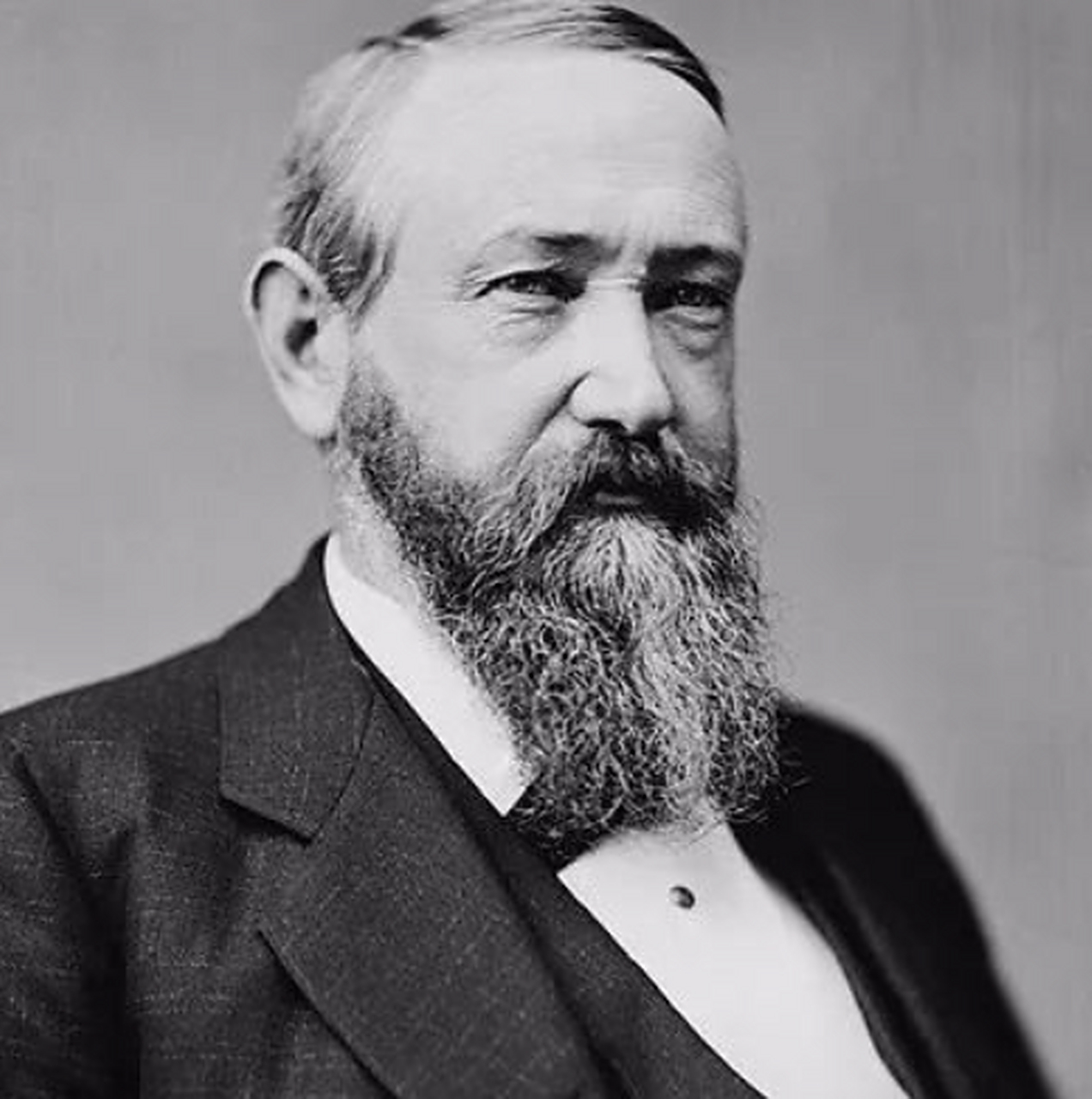 1901年3月13日 美国第23任总统哈里森逝世