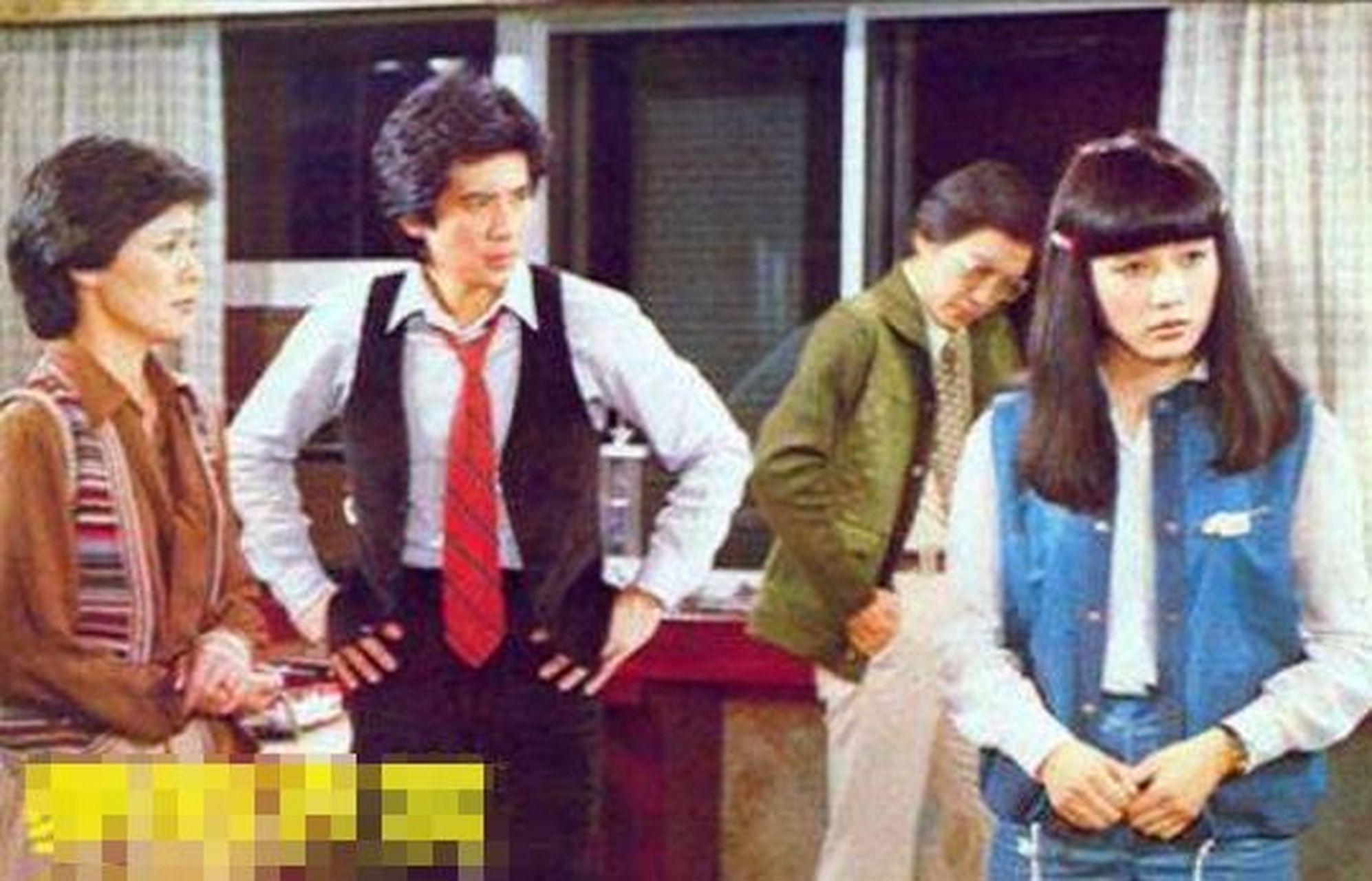 在1987年她和林青霞合作过影片《旗正飘飘》,两大玉女共同出演也是