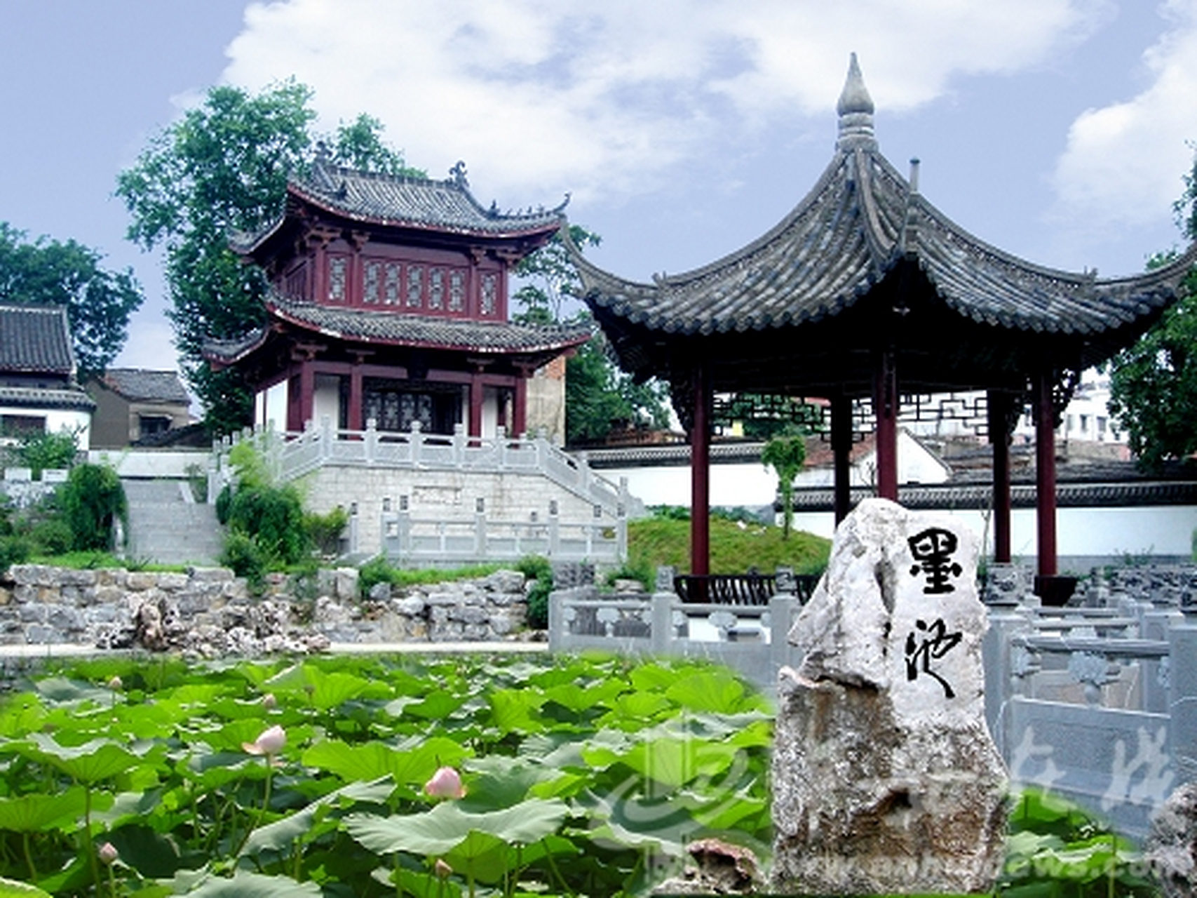 城市情报员#米公祠:米芾知无为军期间,书房因藏有晋人墨宝而取名"宝