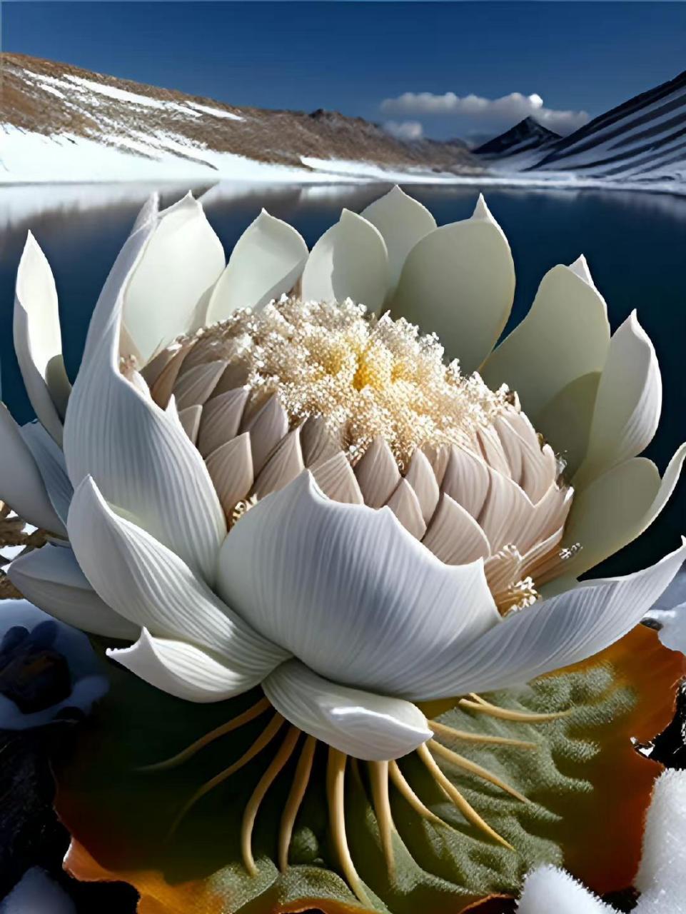 网友:冰清玉洁的雪莲花,见着吉祥如意,好运连连. 67