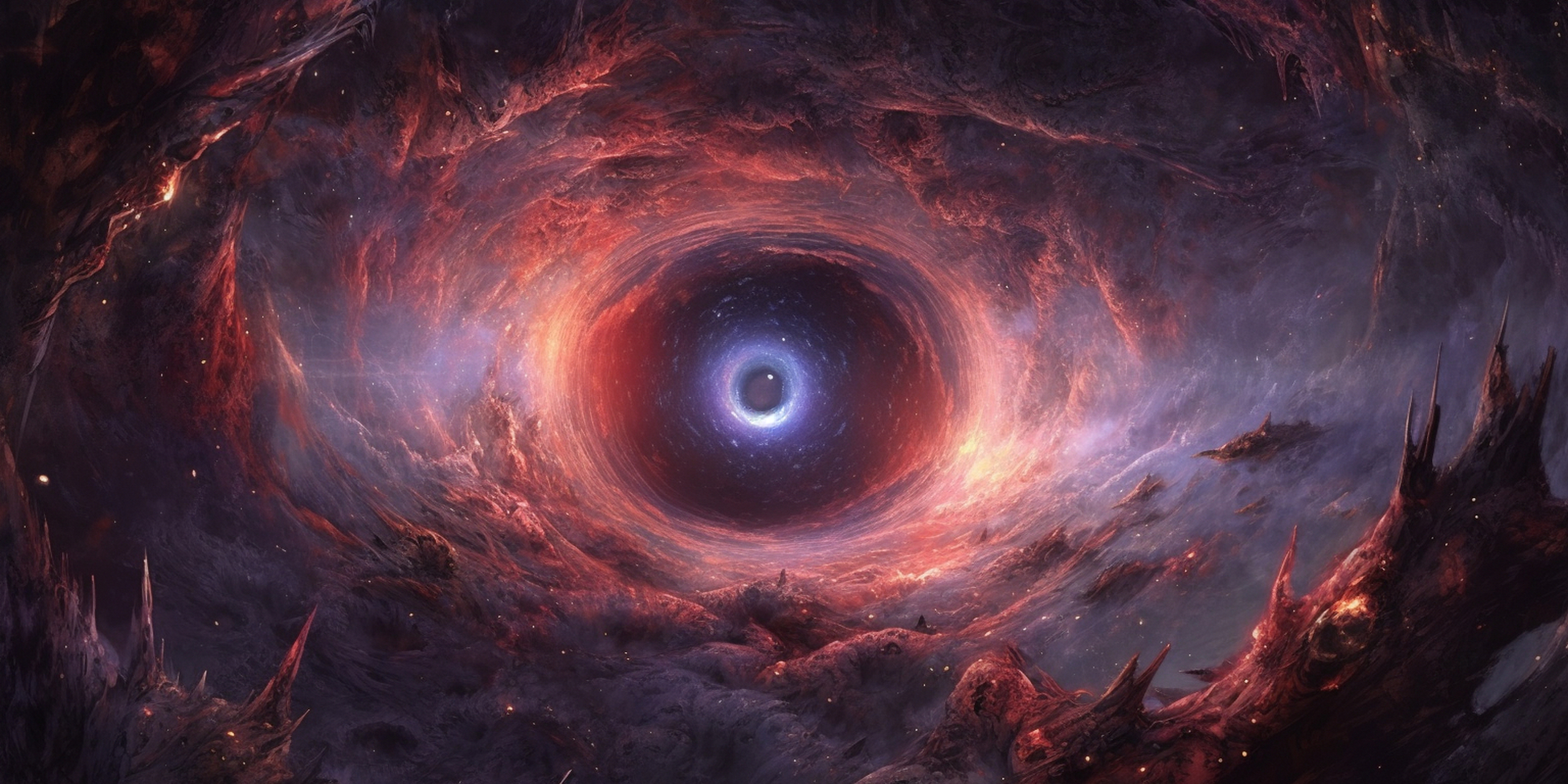 天地混沌初开,妖魔鬼怪横行世间.#鬼怪# #ai绘画