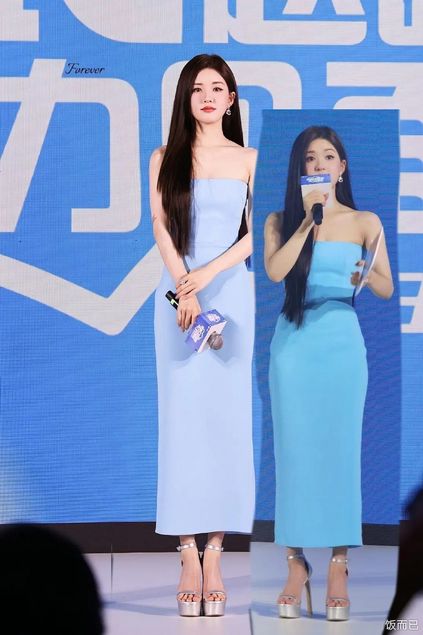 这是角度不一样吗,同一个人身高差也能这么明显 #赵露思