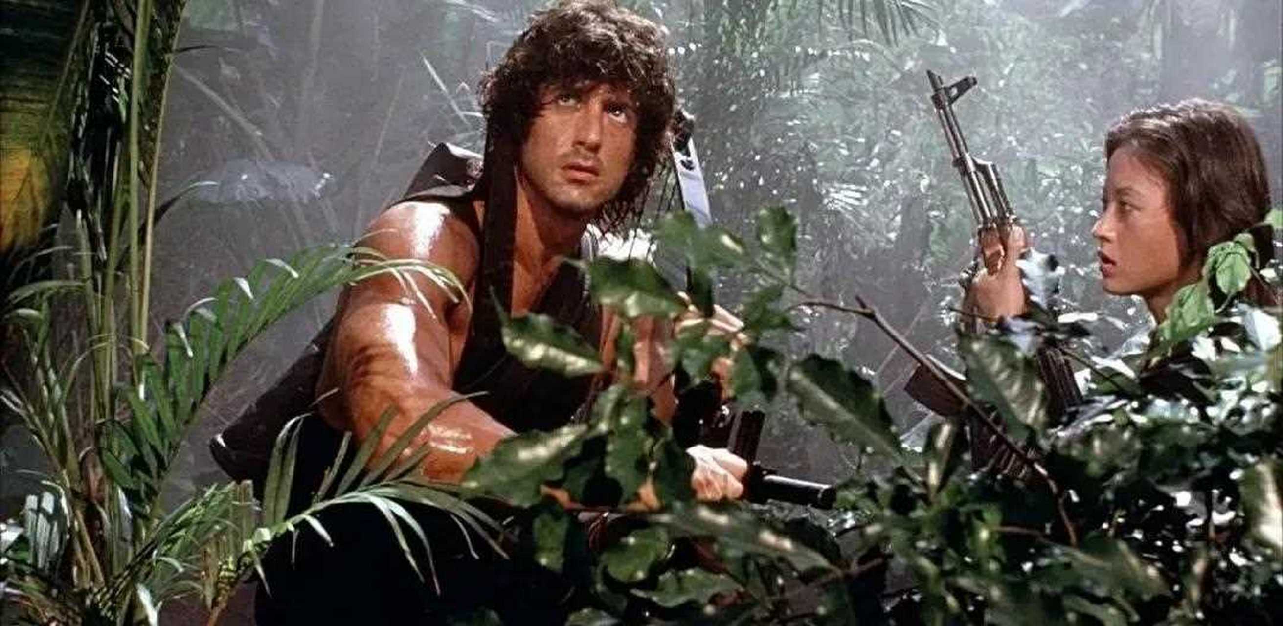 1985年,西尔维斯特·史泰龙的《第一滴血2》将对战舞台搬到了越南,把