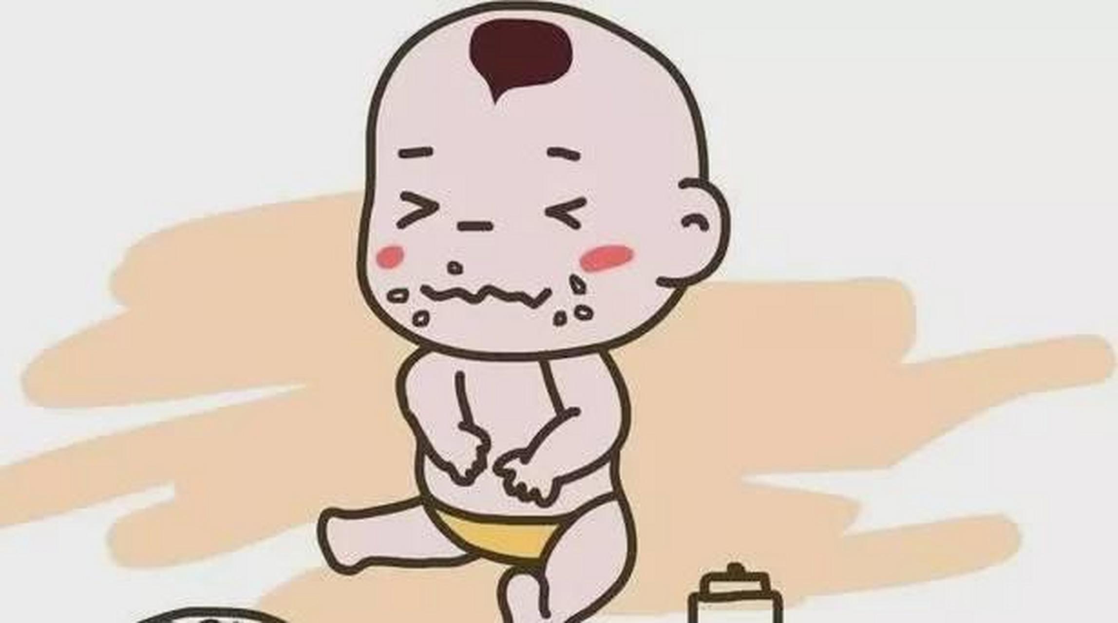 7步判断孩子是否积食! 1.便秘,拉出的大便干,黑,硬,臭. 2.