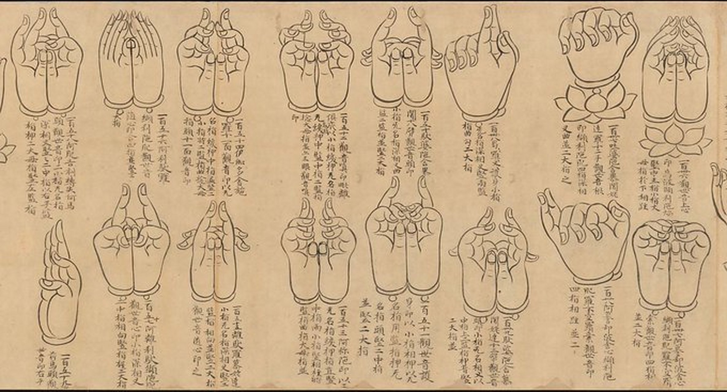 佛教手势,不觉得火影中里面很多结印的手势跟这些很像么?