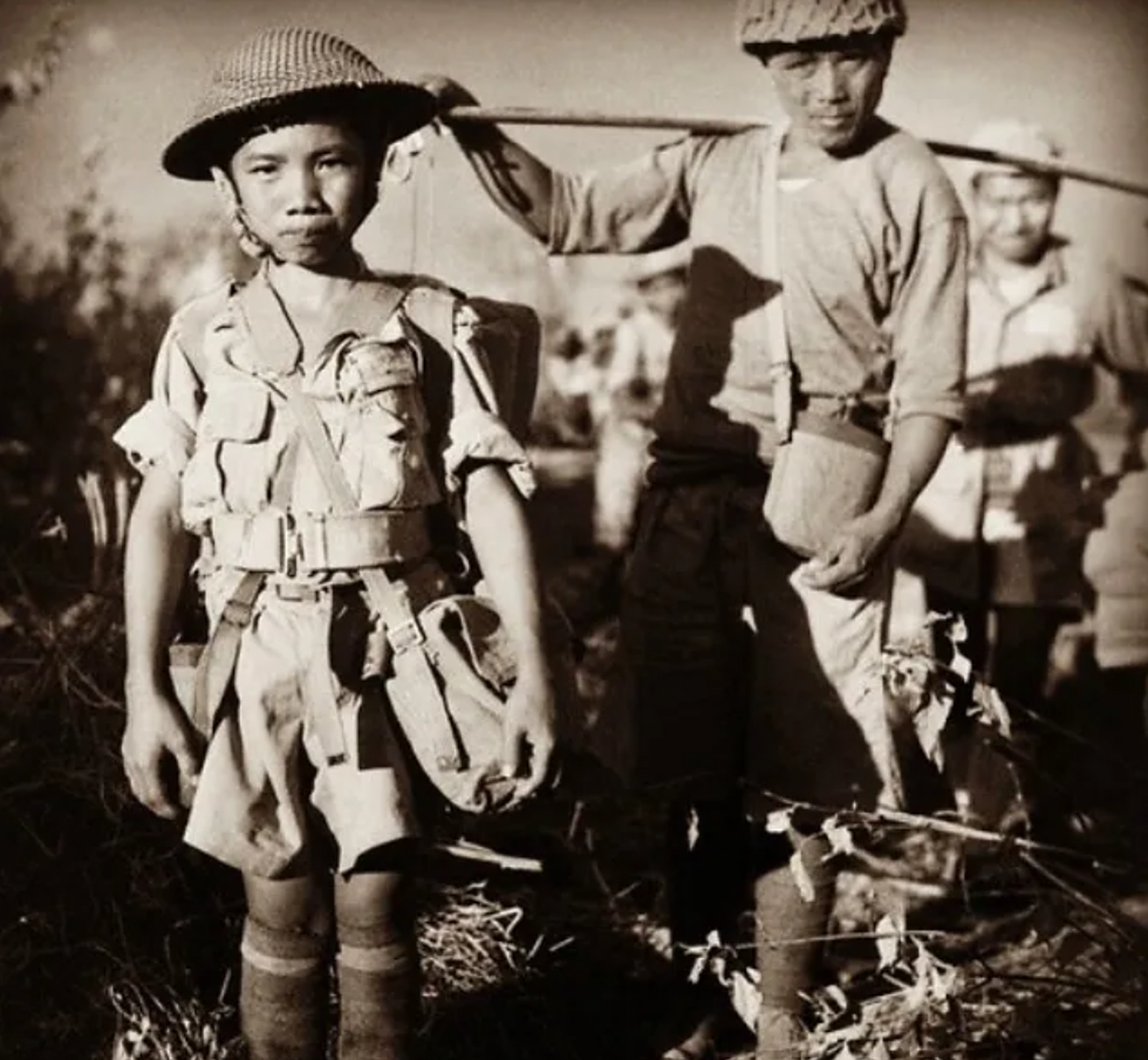 为国捐躯的孩子们  1944年的松山战役,是中国人民抗日战争中的一次