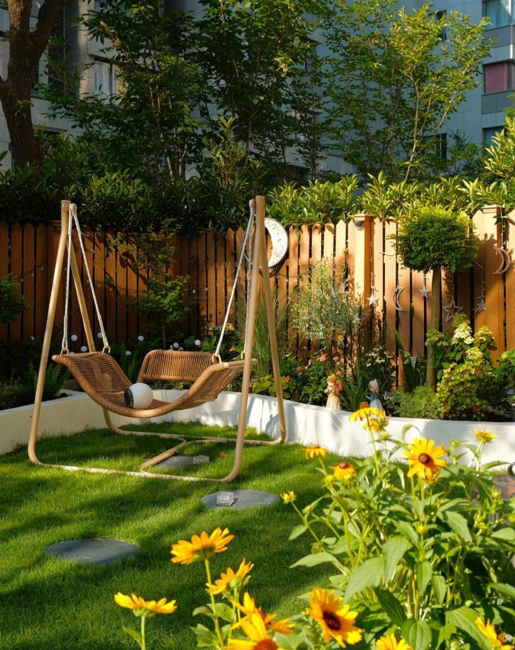 一楼带花园的房子,入住后觉得真香!