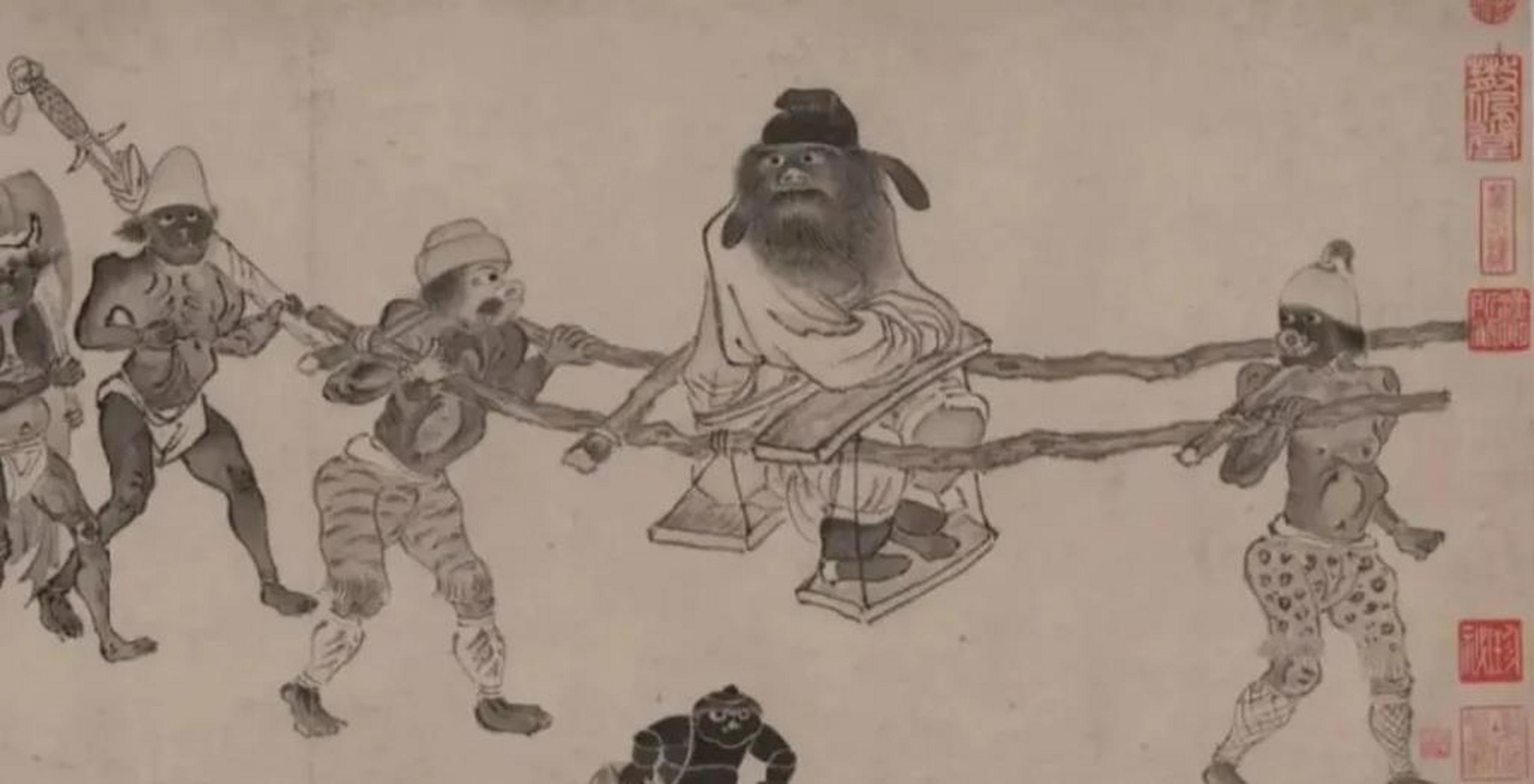 清朝画家罗聘,生而绿瞳能看见鬼,还能和鬼进行日常交流,他画的鬼成为