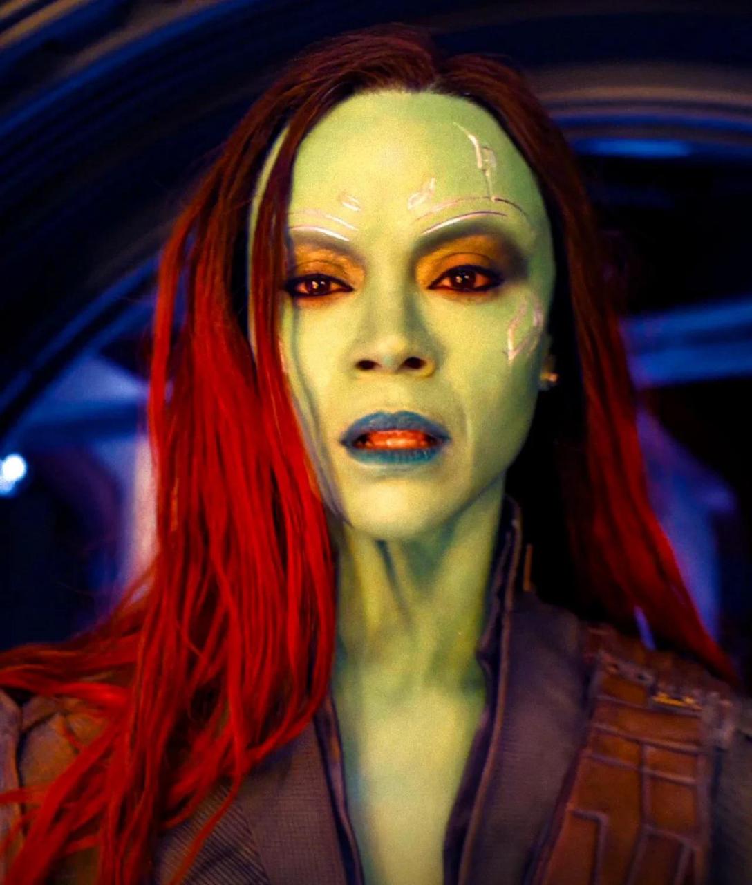 《#银河护卫队3# 》卡魔拉扮演者佐伊61索尔达娜 (zoe saldana)在