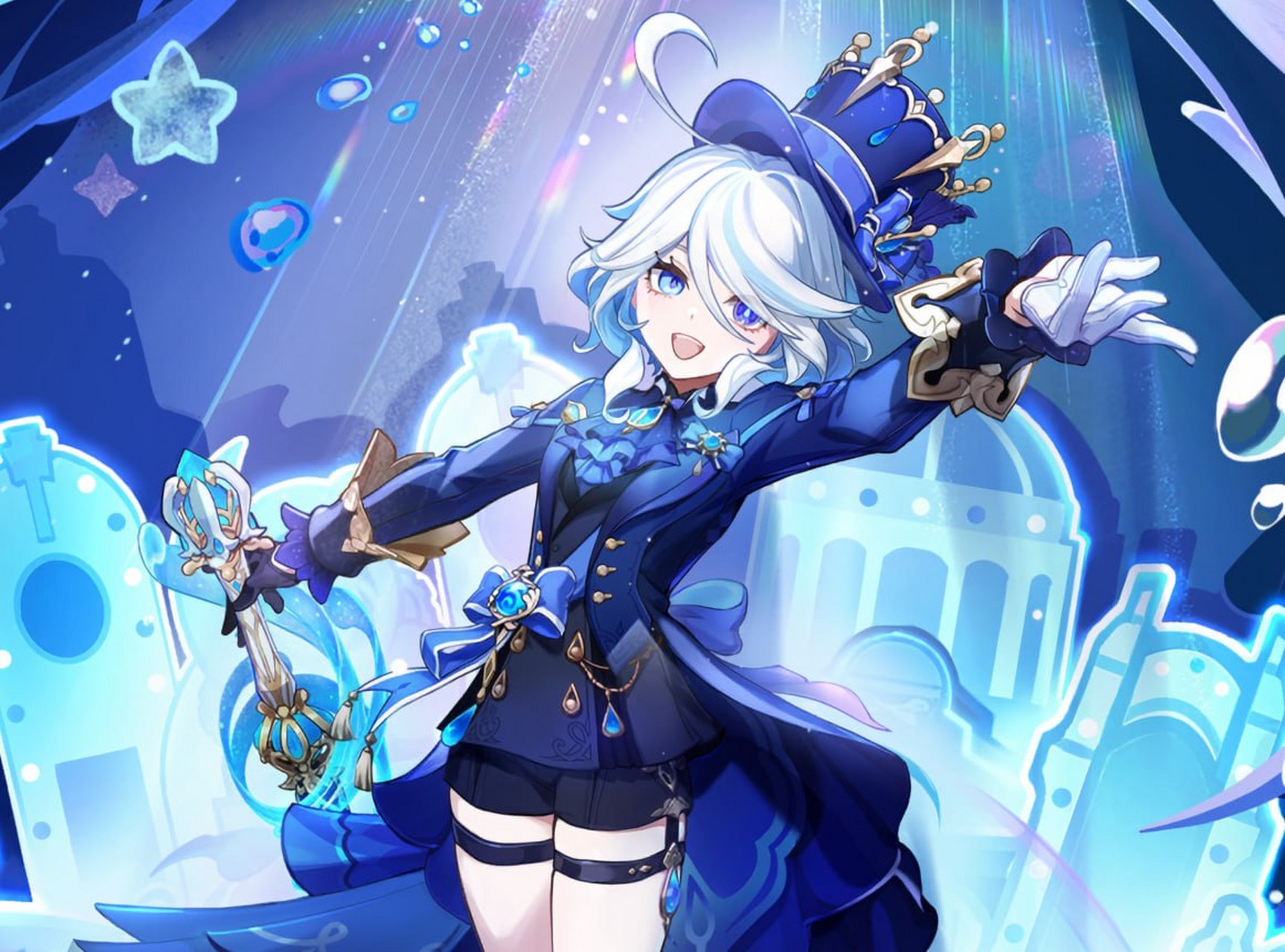 水神芙卡洛斯 集可爱和逗比于一身 #九月动态激励计划