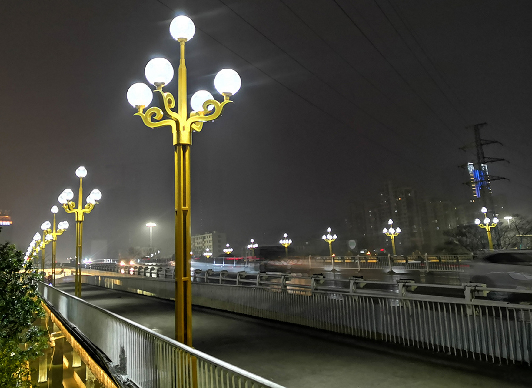 联球景观为江西南昌市路桥路灯改造工程提供了路灯及整体光照解决方案