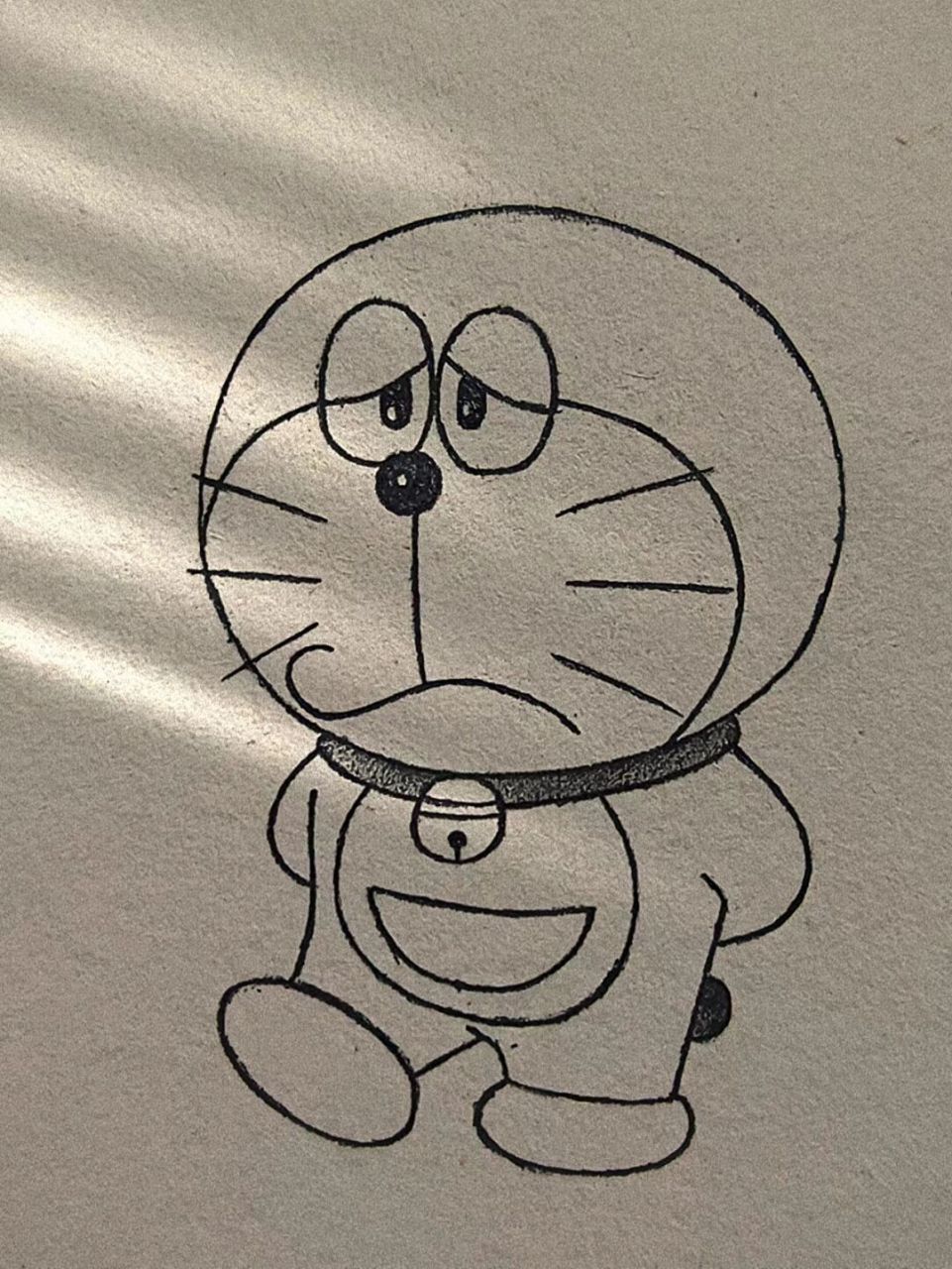 哆啦a梦绘画过程  #哆啦a梦 #绘画过程 #简笔画 #零基础学画画 #简笔